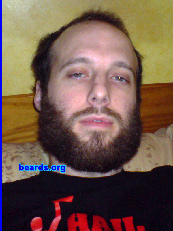 Neil
Bearded since: 2001.  I am an experimental beard grower.

Comments:
I suffer from male pattern baldness and hence find the fact of growing a beard of any type both fun and a welcome distraction to the lack of hair on my head.

How do I feel about my beard?  I am very pleased with my own beard but have slight reservations about the wispiness of my mustache in comparison to the rest of my beard growth, which is much darker and thicker.
Keywords: full_beard