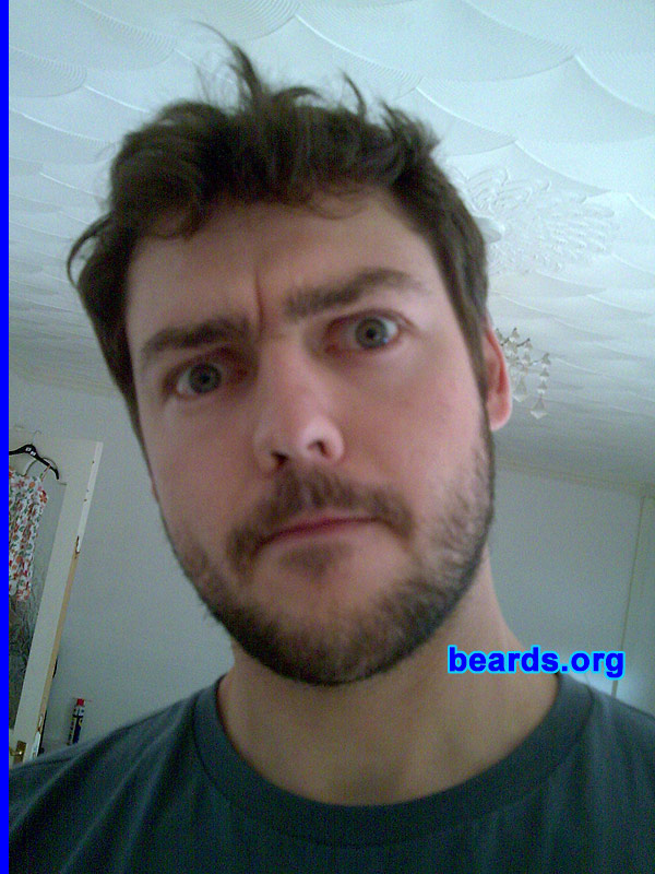 Phil
Bearded since: 2008.  I am an experimental beard grower.

Comments:
I've listed myself as an experimental beard grower because I've never let it get past the scruffy stage to groom properly. When I get past four weeks, I'll post another picture and change my listing to..."dedicated, permanent beard grower."

How do I feel about my beard?  Would love it to be fuller and less patchy but time and effort will tell...
Keywords: full_beard