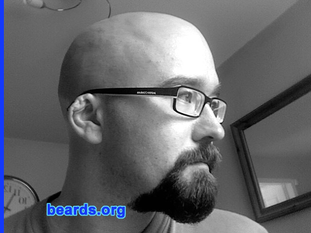 Phil C.
Bearded since: 1994.  I am a dedicated, permanent beard grower.

Comments:
I grew my beard because I liked it and I could.

How do I feel about my beard?  I love it, but want to grow a full beard again. Either way, I will always be bearded.
Keywords: goatee_mustache
