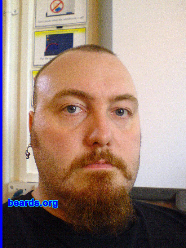 Paul H.
Bearded since: 2001.  I am a dedicated, permanent beard grower.

Comments:
I grew my beard because I always wanted to have one.

How do I feel about my beard?  I enjoy having a beard. I feel complete with one.
Keywords: goatee_mustache