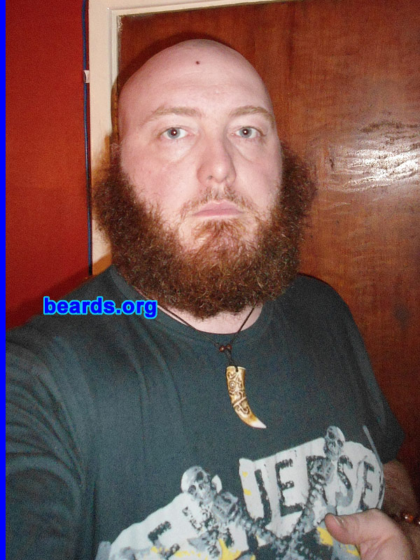 Paul
Bearded since: 2001. I am a dedicated, permanent beard grower.

Comments:
I grew my beard because I think they are great and I always wanted to have one.

How do I feel about my beard? I love it!  It's fantastic.  Separates the men from the boys.
Keywords: full_beard