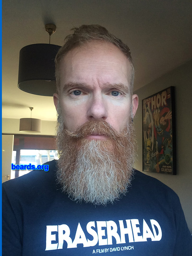 David P.
Bearded since: 2016. I am an experimental beard grower.

Comments:
Why did I grow my beard? Beards are cool right!

How do I feel about my beard? I love my beard and it gets a lot of respect.
Keywords: full_beard