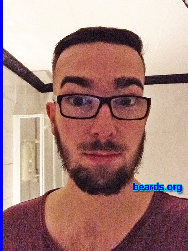 Richard S.
Bearded since: 2013. I am an experimental beard grower.

Comments:
Why did I grow my beard? I had time off work and wanted to see how much it would grow!

How do I feel about my beard? I felt good! But then, I had to go back to work and shave it off!
