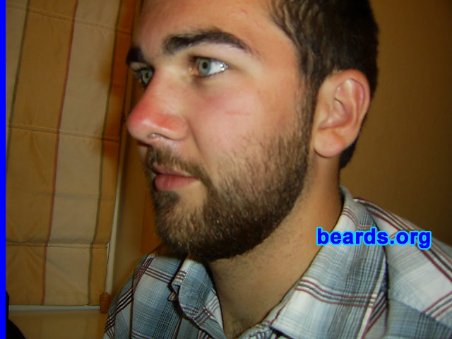 Samuel
Bearded since: 2005.  I am an occasional or seasonal beard grower.

Comments:
I grew my beard because I like the way it looks when a young person can grow a full beard.

I love it.  It seems to look better every time I grow it.
Keywords: full_beard