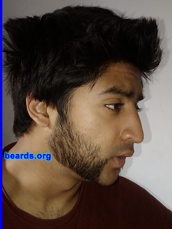 Umar
Bearded since: 2006.  I am an occasional or seasonal beard grower.

Comments:
I grew my beard because of the release of the film [i]Wolverine[/i].

How do I feel about my beard? Content.
Keywords: mutton_chops