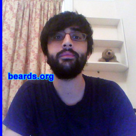 Will
Bearded since: 2012. I am an experimental beard grower.

Comments:
I have only grown a beard once before in my life but didn't get to show it off much. So I have decided to try again and this time share it with the world as well as seeing where the journey takes me.

How do I feel about my beard? It is quite untidy at times but I am in the process of learning how to maintain it. I also feel like it is its own entity at the moment. I fear it might fight for independence any month now. Anyway, loving my beard at the moment!
Keywords: full_beard