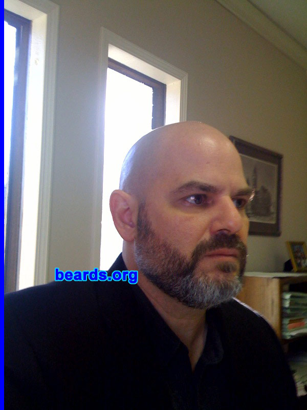 Alan Bell
Bearded since: 2008.  I am an experimental beard grower.

Comments:
I have always wanted to grow my beard out...now seemed like a perfect time.

How do I feel about my beard? I kind of like it.
Keywords: full_beard