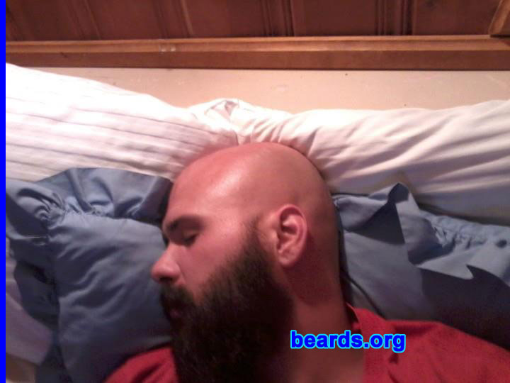 Christopher
Bearded since: 2010, experimenting on my beard for a little over a year now. I am an occasional or seasonal beard grower.

Comments:
I grew my beard because, in my opinion, it looks better than a smooth face.

How do I feel about my beard? Love growing my beard now that it grows in evenly.  Thank you for making me a part of the gallery. Great beards! Awesome inspiration!
Keywords: full_beard