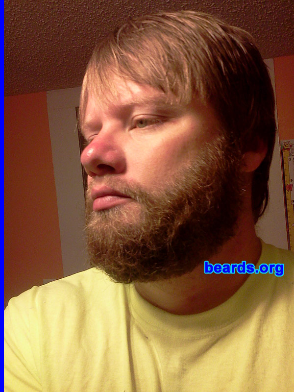 Frankie
Bearded since: 2012. I am a dedicated, permanent beard grower.

Comments:
I grew my beard to see how it would look.  Now I love it.  I want to grow it like ZZ Top.

How do I feel about my beard? I love it.
Keywords: full_beard