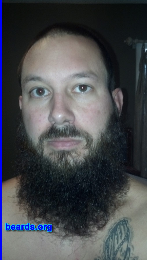 Hank A.
Bearded since: 1998. I am a dedicated, permanent beard grower.

Comments:
Why did I grow my beard? A man doesn't grow a beard.  The beard grows the man.

How do I feel about my beard? Feel like it's never done.
Keywords: full_beard