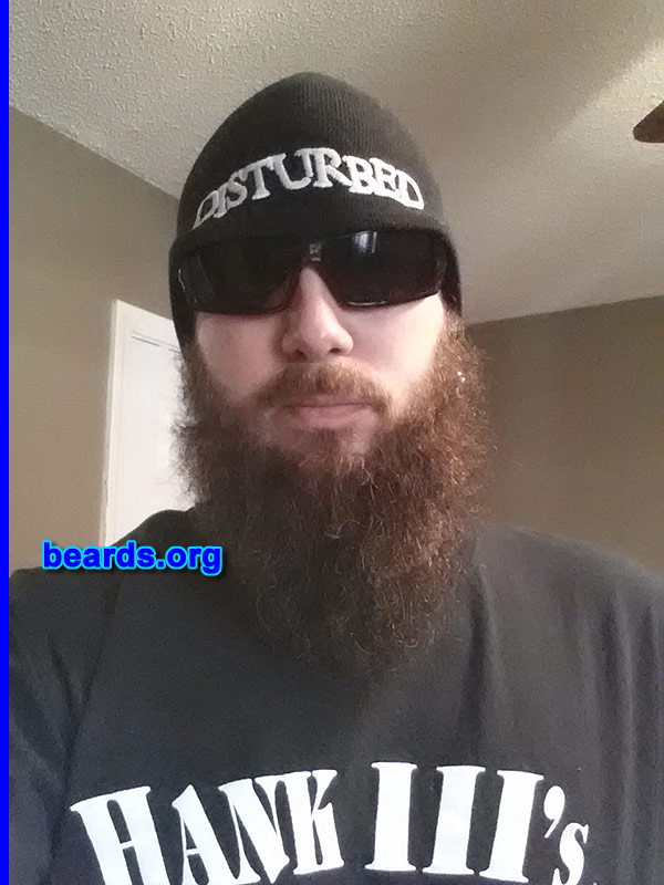 Hank A.
Bearded since: 1998. I am a dedicated, permanent beard grower.

Comments:
Why did I grow my beard? A man doesn't grow a beard. The beard grows the man.

How do I feel about my beard? Feel like it's never done. 
Keywords: full_beard