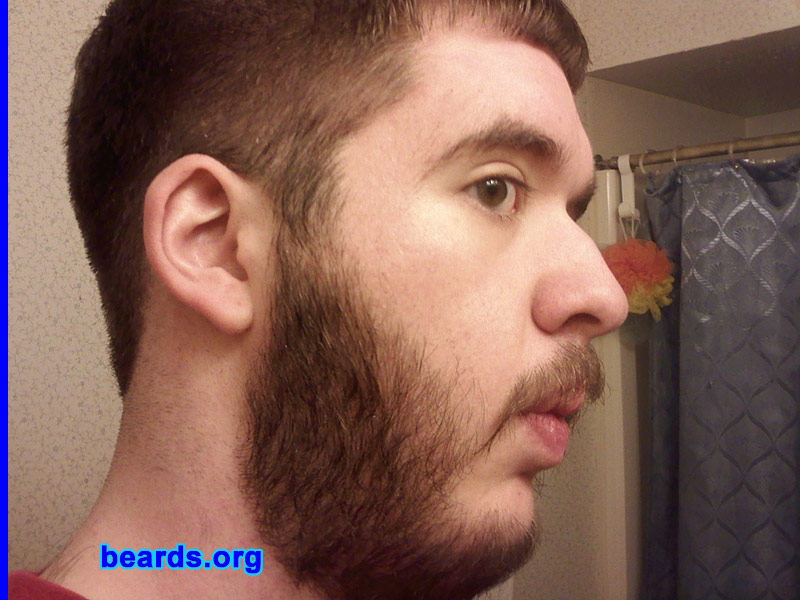 Mike B.
Bearded since: 2006.  I am a dedicated, permanent beard grower.

Comments:
I have always wanted a beard and I just wanted to see if I could grow one.

How do I feel about my beard? I love my beard and I think that I would look weird without it. It is part of my personality.
Keywords: full_beard