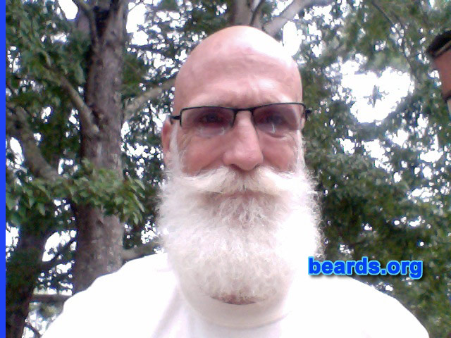 Scott V.
Bearded since: 1974. I am a dedicated, permanent beard grower.

Comments:
Why did I grow my beard? It grew in the summer of 1974. I was seventeen years old.  The principal of our high school required me to bring a permission note from my mother allowing me to wear it!

How do I feel about my beard? Complete when wearing it, resentful when without it.
Keywords: full_beard
