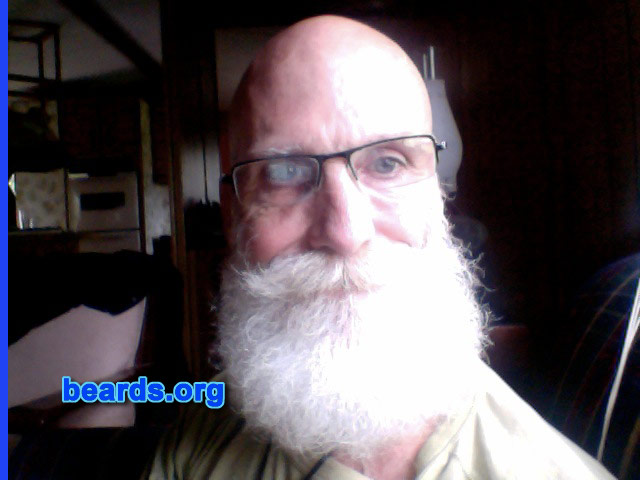 Scott V.
Bearded since: 1974. I am a dedicated, permanent beard grower.

Comments:
Why did I grow my beard? It grew in the summer of 1974. I was seventeen years old.  The principal of our high school required me to bring a permission note from my mother allowing me to wear it!

How do I feel about my beard? Complete when wearing it, resentful when without it.
Keywords: full_beard