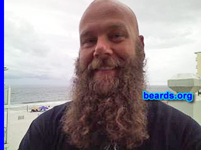 Shane S.
Bearded since: 2006. I am a dedicated, permanent beard grower.

Comments:
Why did I grow my beard? Because I could, LOL!!!!

How do I feel about my beard? It's an extension of my personality. I'd never leave home without it. Haha!!!!
Keywords: full_beard