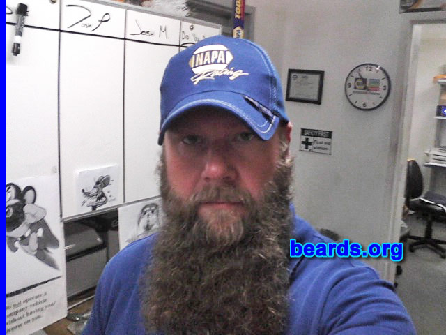 Shane S.
Bearded since: 2006. I am a dedicated, permanent beard grower.

Comments:
Why did I grow my beard? Because I could, LOL!!!!

How do I feel about my beard? It's an extension of my personality. I'd never leave home without it. Haha!!!!
Keywords: full_beard