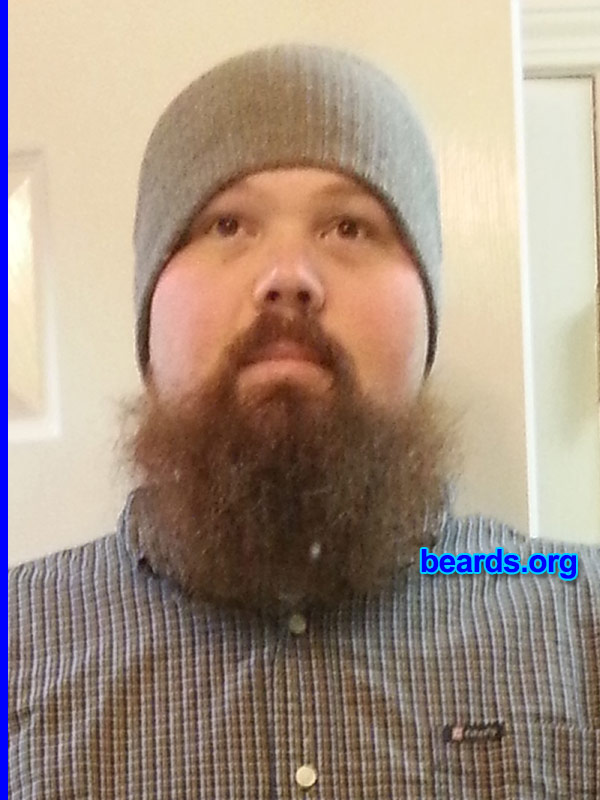 Tim A.
Bearded since: 2013. I am a dedicated, permanent beard grower.

Comments:
Why did I grow my beard? I did a no shave 2013 to see how it would go. Been growing for a year now. And going strong.

How do I feel about my beard? I love it. 
Keywords: full_beard