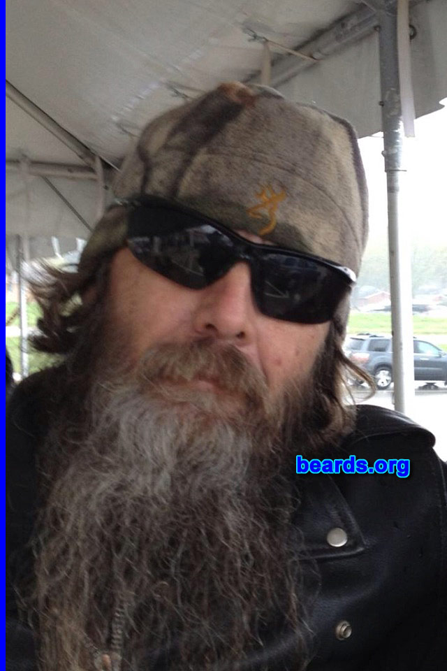 Don P.
Bearded since: 1984. I am a dedicated, permanent beard grower.

Comments:
Why did I grow my beard? Hate to shave.

How do I feel about my beard? I grow with it.
Keywords: full_beard