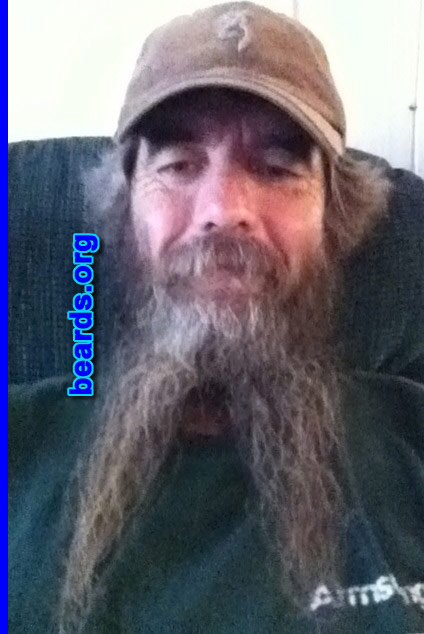 Don P.
Bearded since: 1984. I am a dedicated, permanent beard grower.

Comments:
Why did I grow my beard? Hate to shave.

How do I feel about my beard? I grow with it.
Keywords: full_beard