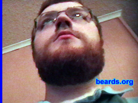 Nickolas
Bearded since: 2005.  I am a dedicated, permanent beard grower.

Comments:
I grew my beard because I don't like shaving and I believe it was a natural way.

How do I feel about my beard?  It makes me feel like a man and a caveman.
Keywords: full_beard