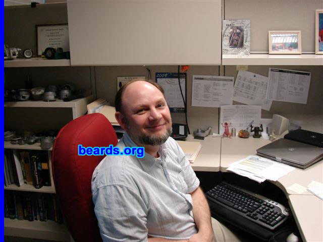 Steve
Bearded since: 2004.  I am an occasional or seasonal beard grower.

Comments:
I grew my beard because I was on vacation.

How do I feel about my beard? I like to experiment with my beard, as in this picture I have attempted the chin curtain.
Keywords: chin_curtain