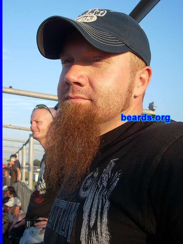 Travis
Bearded since: 1995. I am a dedicated, permanent beard grower.

Comments:
I grew my beard because I was sick to death of shaving.

How do I feel about my beard? I love having chin growth.
Keywords: goatee_only