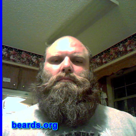 Travis
Bearded since: 2012. I am an experimental beard grower.

Comments:
Why did I grow my beard? It started as No Shave November, then it took on a life of its own.

How do I feel about my beard? A better question would be: How does my beard feel about me?
Keywords: full_beard