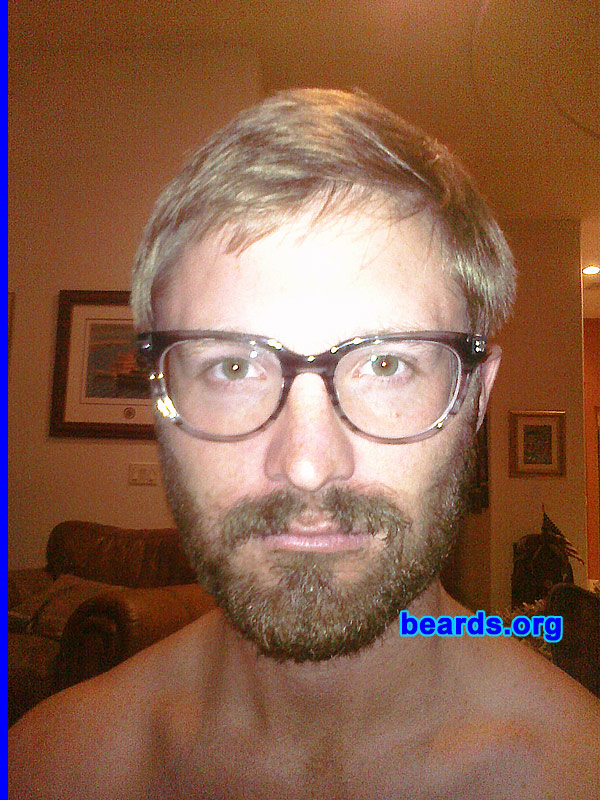 Brad
I am a dedicated, permanent beard grower.

Comments:
I grew my beard because I am a student again and can.

How do I feel about my beard? I love brushing it and think it is hilarious.
Keywords: full_beard