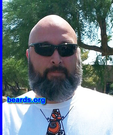 Bill M.
Bearded since: 1980. I am a dedicated, permanent beard grower.

Comments:
Why did I grow my beard? I grow it because I can.

How do I feel about my beard? It is part of me. I take care of it like the rest of me. I am also proud that my three sons can grow them well, too.
Keywords: full_beard