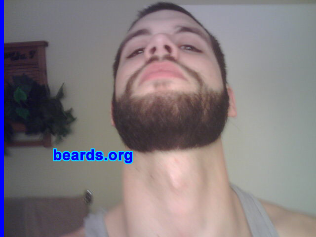 Chase
Bearded since: 2011. I am an experimental beard grower.

Comments:
I grew my beard just for the fun of it.  Also makes a great conversation.

How do I feel about my beard? I call it "Feard".
Keywords: full_beard