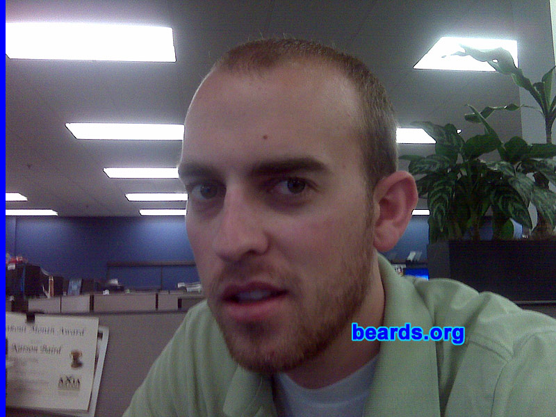 Karson
Bearded since: 2007.  I am a dedicated, permanent beard grower.

Comments:
I grew my beard because it made me look older and my girlfriend likes it.

How do I feel about my beard?  I love my beard. I wish the lip part was darker, but I am really pleased to have one.
Keywords: full_beard