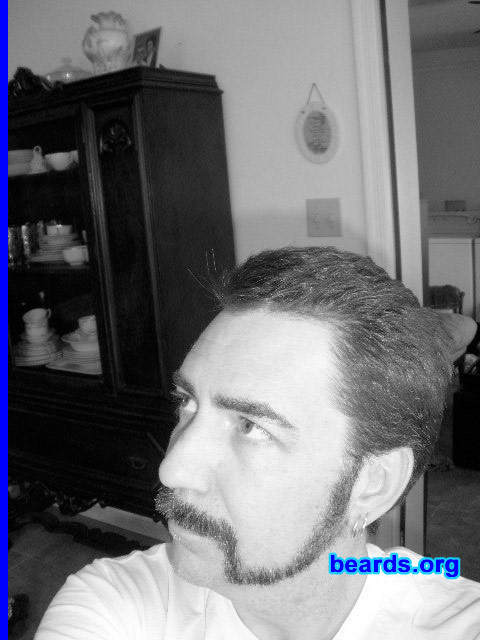 Scott
Bearded since: 1990.  I am a dedicated, permanent beard grower.

Comments:
I have been able to grow facial hair from the time that I was about sixteen years old. I always have facial hair and change the style of it often. This is my favorite of all.

How do I feel about my beard? I love having a beard!!!
Keywords: mutton_chops
