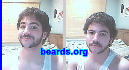 Arin
Bearded since: 2003.  I am a dedicated, permanent beard grower.

Comments:
I grow my beard because I can.  So why not?

How do I feel about my beard?  I like my beard.  I enjoy stroking it.  But every now and then I like to mix it up a bit.
Keywords: mutton_chops