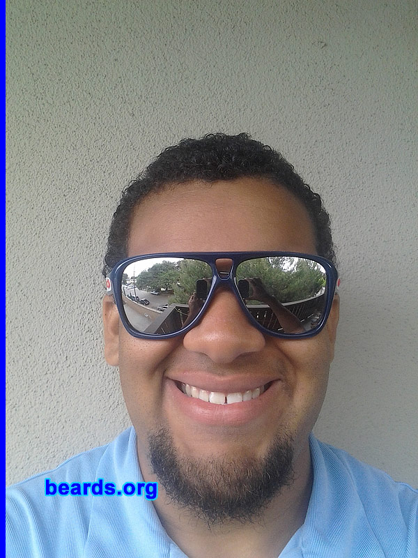 Aaron
Bearded since: 2012. I am a dedicated, permanent beard grower.

Comments:
I grew my beard because: I wanted to look more mature and handsome.

How do I feel about my beard? I love it.
Keywords: goatee_only