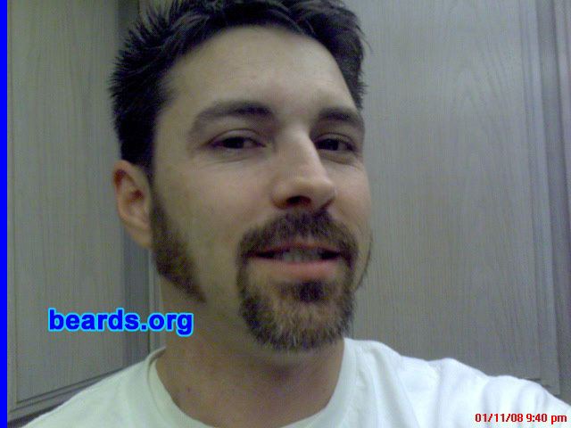 Brian
Bearded since: 2006.  I am an occasional or seasonal beard grower.

Comments:
I grew my beard for a change of pace.  I have a "Lamb Chop Goatie".

How do I feel about my beard?  Love it.
Keywords: mutton_chops goatee_mustache lamb_chop_goatie