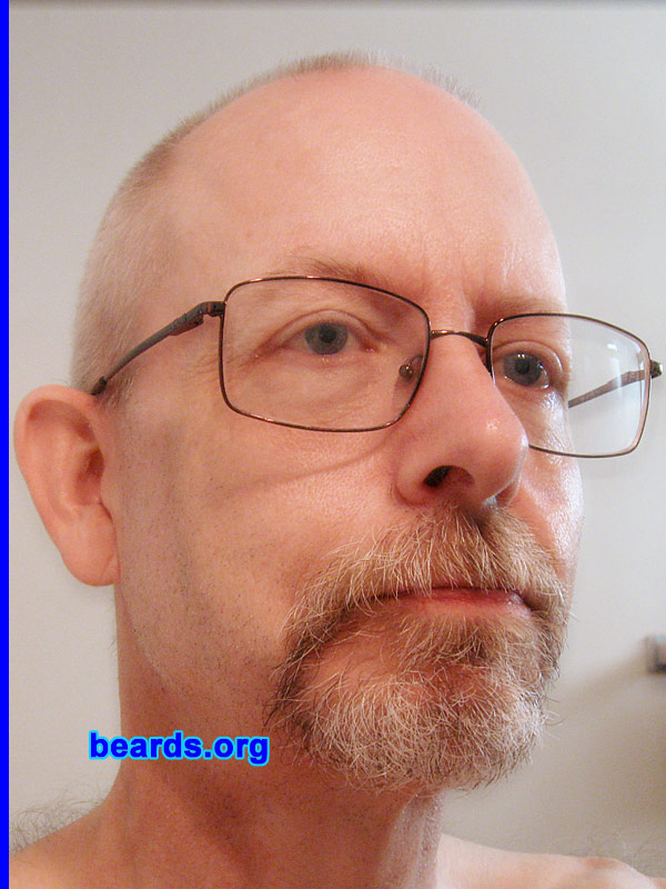 Bruce
Bearded since: 2006.  I am a dedicated, permanent beard grower.

Comments:
I grew my beard to appear more mature to my college students.

How do I feel about my beard? I love it!
Keywords: goatee_mustache