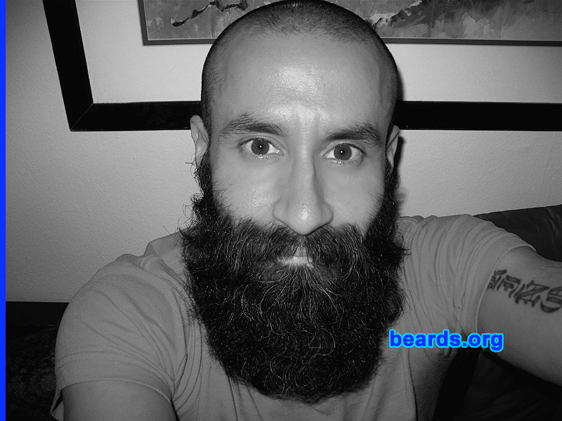 Chris
Bearded since: 2007.  I am a dedicated, permanent beard grower.

Comments:
I grew my beard because beards rock.

How do I feel about my beard?  I just passed the one-year growth mark. Pretty pleased with my progress so far and the positive remarks.  I'm excited about growing it out longer.

See also: [url=http://www.beards.org/beard016.php]Chris' beard feature[/url].
Keywords: full_beard