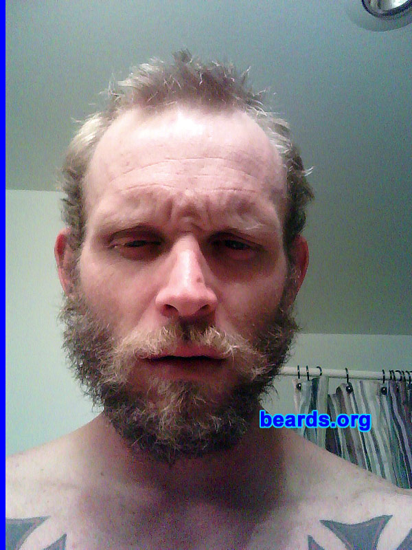 CJH
Bearded since: 2011. I am an experimental beard grower.

Comments:
I grew my beard 'cause I needed to know what it was like to be a real man!

How do I feel about my beard? Manly, bad@ss.
Keywords: full_beard