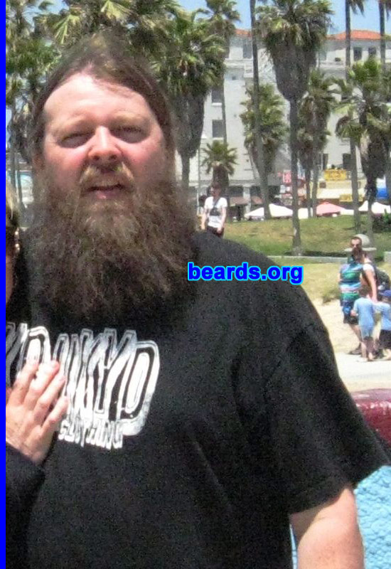 Craig
Bearded since: 2003. I am a dedicated, permanent beard grower.

Comments:
I grew my beard initially because I had gotten blood clots and it was doctor's orders. It was the greatest thing a doctor could tell me to do!

How do I feel about my beard? I feel over confident! 
Keywords: full_beard