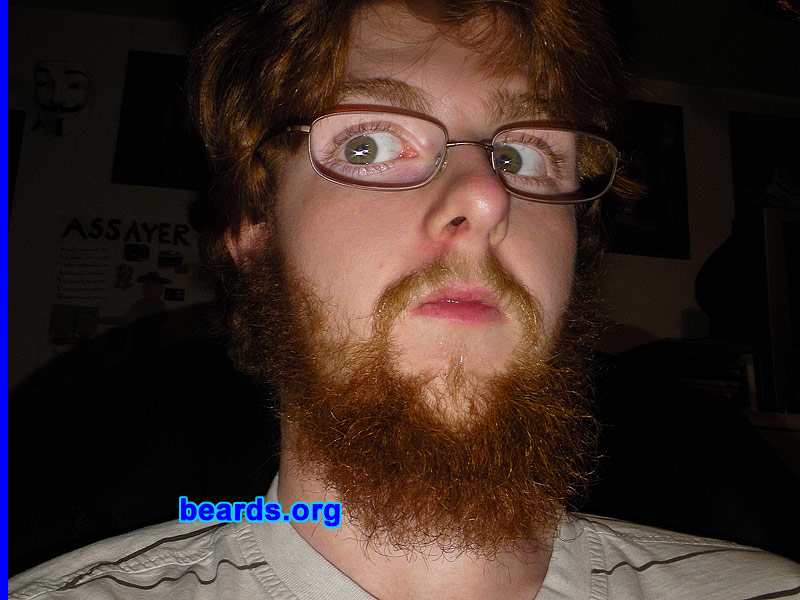 Craig V.
Bearded since:  2010. I am a dedicated, permanent beard grower.

Comments:
I grew my beard because I was too lazy to shave for a while and before long, the beard became a part of my personality.

How do I feel about my beard? It's sort of fly.
Keywords: full_beard