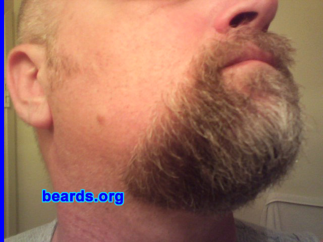 Doug
Bearded since: 1985.  I am a dedicated, permanent beard grower.

Comments:
I've just always had one.  And if I shaved it off, everyone would tell me to grow it back.  And I think I look best with one.

How do I feel about my beard?  I like it and have had one as long as I can remember in one form or another.
Keywords: goatee_mustache