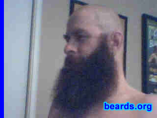 DJ Reed
Bearded since: 2005.  I am a dedicated, permanent beard grower.

Comments:
I grew my beard because I love beards and would not be comfortable with out the facial hair...  It's what makes a man a man!

How do I feel about my beard? I love it!   I'm going to grow it as long as I can.
Keywords: full_beard