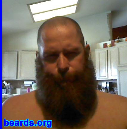 DJ Reed
Bearded since: 2001.

Comments:
I grew my beard because it makes me feel more like a man.

How do I feel about my beard? I love it.  Wish my 'stache were bigger, but happy nonetheless.
Keywords: full_beard