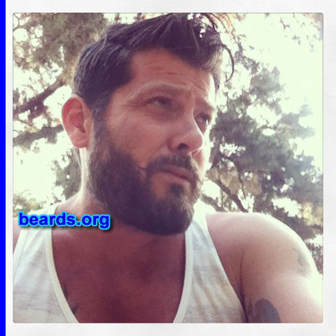 David
Bearded since: 2004. I am a dedicated, permanent beard grower.

Comments:
Why did I grow my beard? I don't like my face clean shaven.

How do I feel about my beard? I feel it's part of my style.
Keywords: full_beard