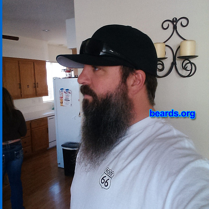 Eric
Bearded since: 2012. I am a dedicated, permanent beard grower.

Comments:
Why did I grow my beard? A hockey fan friend bet me that I couldn't grow a solid beard. Now he tells me it is an Epic beard.

How do I feel about my beard? Love it.  It's a beast!
Keywords: full_beard