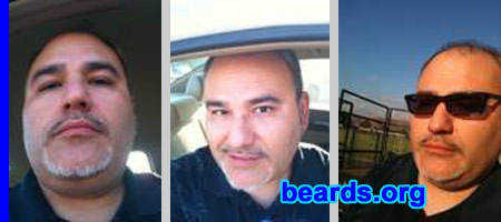 George R.
Bearded since: 2010.  I am an occasional or seasonal beard grower.

Comments:
I grew my beard because I can grow it.

How do I feel about my beard? I change it.
Keywords: goatee_mustache