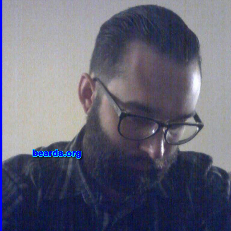 Garrick
Bearded since: 2010. I am a dedicated, permanent beard grower.

Comments:
Why did I grow my beard?  Prior military service member and got tired of shaving. I also like the feeling of being natural. Bearded men stand out. 
Keywords: full_beard