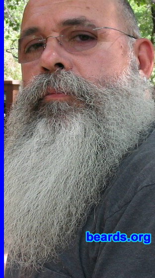 John
Bearded since: 1972...this length since July 2003. I am a dedicated, permanent beard grower.

Comments:
Love my beard. 
Keywords: full_beard