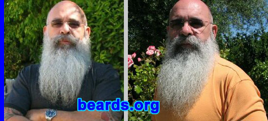 John
Bearded since: 1972. I am a dedicated, permanent beard grower.

Comments:
I grew and kept my beard 'cause it looked good.  I love my beard.
Keywords: full_beard