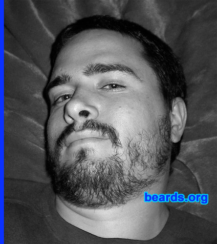 James
Bearded since: 2009.  I am an experimental beard grower.

Comments:
I am growing my beard because I don't think I can grow one and neither does anyone else.  So I want to see if it's possible.

How do I feel about my beard?  I haven't shaved in fifty-one days and it is still patchy. I am going to give it at least ninety days. Most of my friends make fun of me and tell me to shave it off. Some of them like it. Whatever. I like it. I am going to give it enough time. I need to be patient. I am twenty-nine years old which makes it even more funny because people ten years younger can grow a full beard. 

P.S. I have more people hitting on me than before when I shaved. I think that's a good thing.
Keywords: full_beard